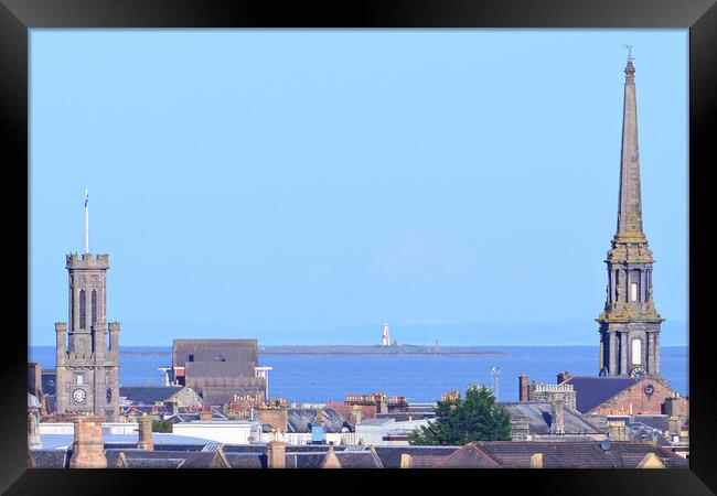 Ayr town Framed Print by Allan Durward Photography