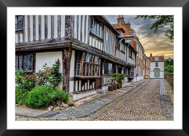 Old-world Charm in Rye Framed Mounted Print by Roger Mechan