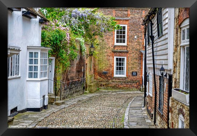 Secret Gardens of Rye Framed Print by Roger Mechan