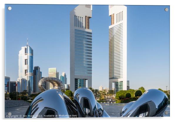 Jumeirah Emirates Towers, Dubai Acrylic by Jim Monk