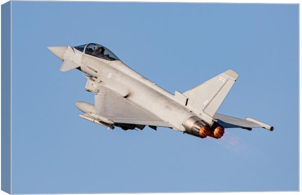 Eurofighter Typhoon ZK312 Canvas Print by J Biggadike