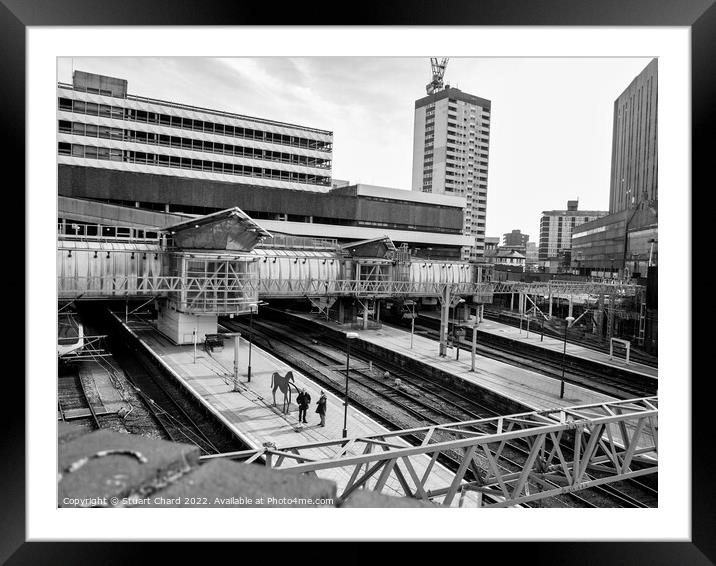 Birmingham New StreetStationO Framed Mounted Print by Travel and Pixels 