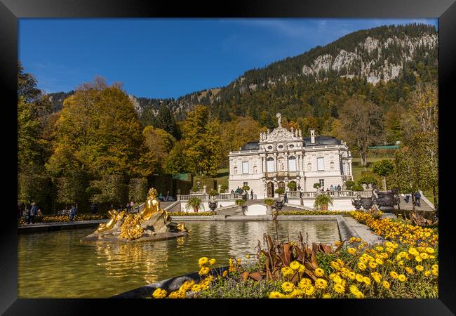 Schloß Linderhof Framed Print by Thomas Schaeffer