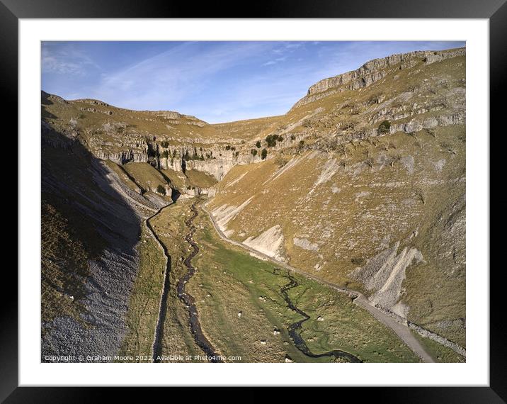 Approach to Goredale Scar Framed Mounted Print by Graham Moore