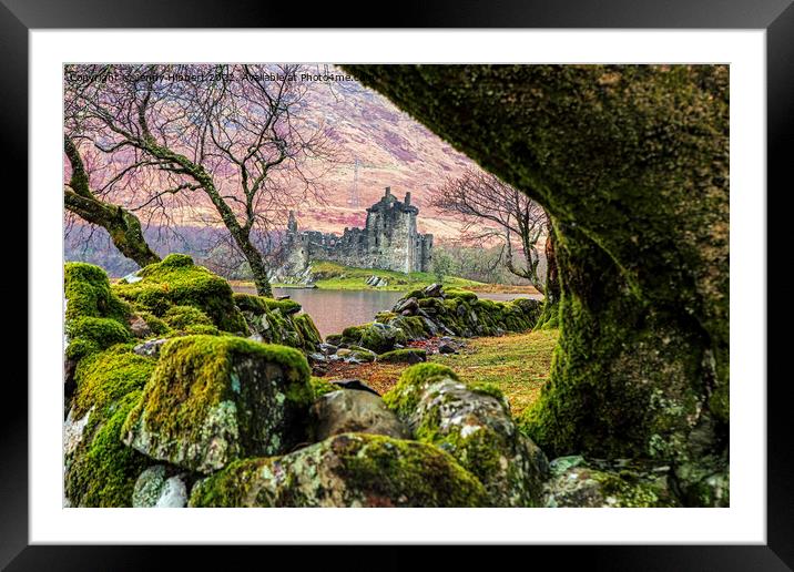 Kilchurn Castle  Framed Mounted Print by Jenny Hibbert