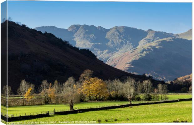 Great Langdale Canvas Print by Graham Moore