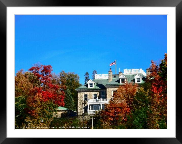 The American Embassy Framed Mounted Print by Stephanie Moore