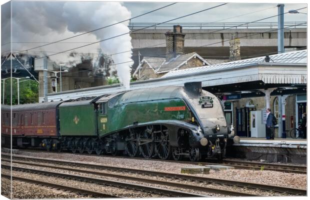 Union of South Africa at Huntingdon Station Canvas Print by Keith Douglas