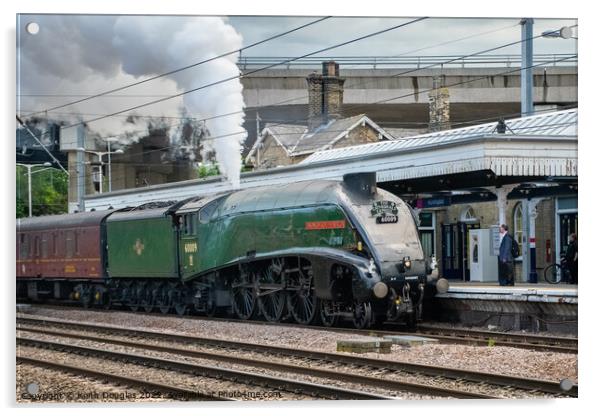 Union of South Africa at Huntingdon Station Acrylic by Keith Douglas