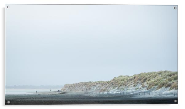 West Wittering Beach Acrylic by Mark Jones