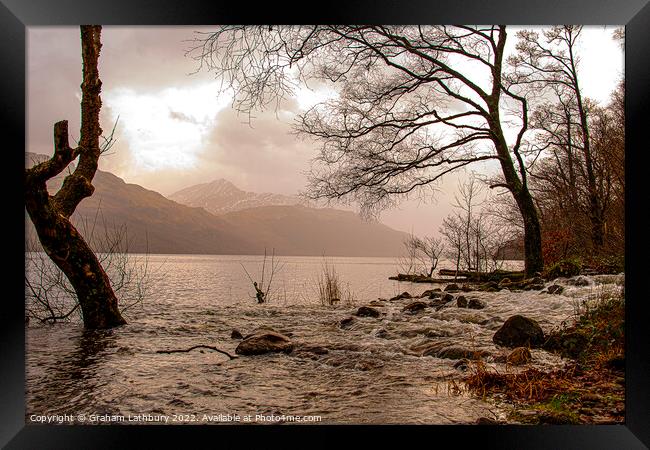 Loch Lomond Framed Print by Graham Lathbury