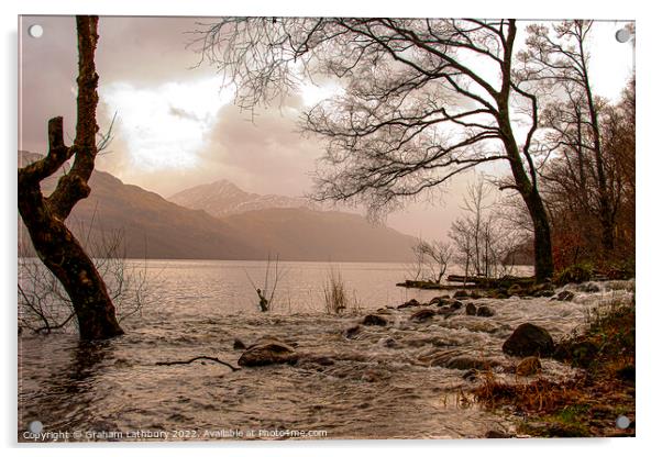 Loch Lomond Acrylic by Graham Lathbury