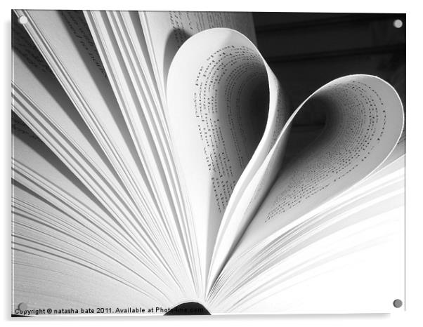read you like a book Acrylic by natasha bate