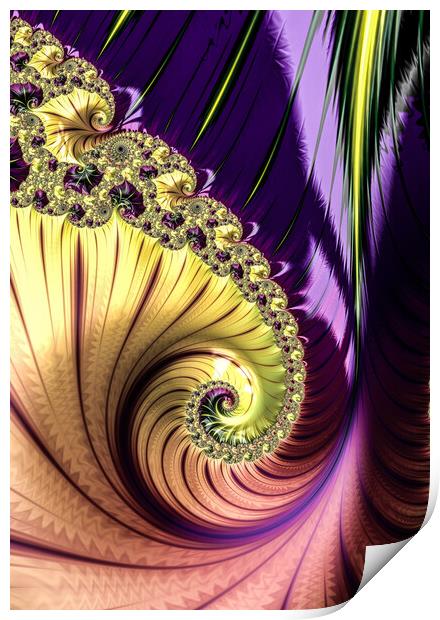 Follow the Swirl Print by Vickie Fiveash