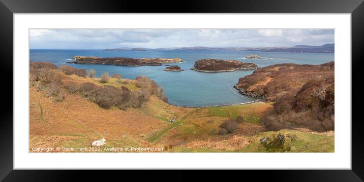 Highland Isles Framed Mounted Print by David Hare