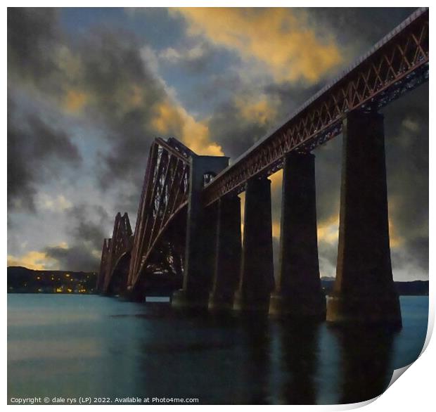 forth rail bridge Print by dale rys (LP)
