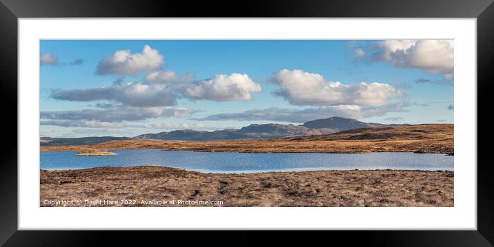 Highland Cloud Framed Mounted Print by David Hare