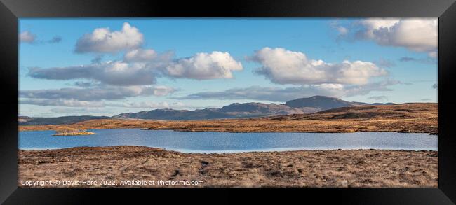 Highland Cloud Framed Print by David Hare