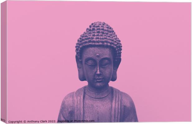 Candy Buddha Canvas Print by Anthony Clark