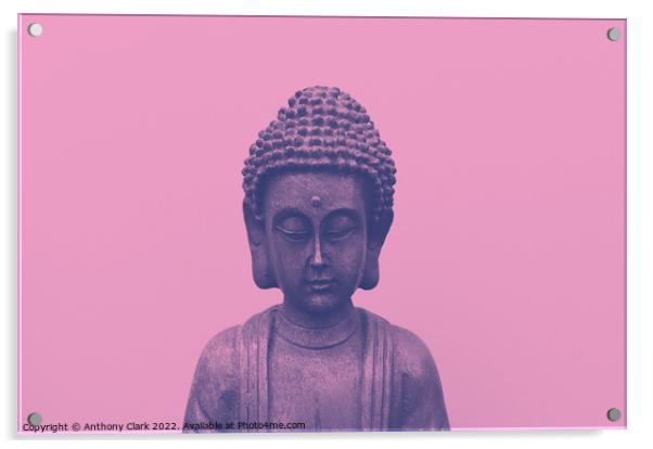 Candy Buddha Acrylic by Anthony Clark