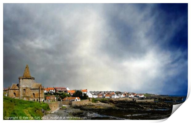 st. monans Print by dale rys (LP)