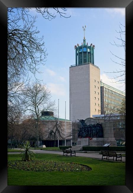 Civic Centre, Newcastle upon Tyne Framed Print by Rob Cole