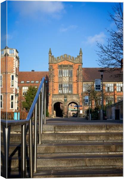 The Arches, Newcastle University Canvas Print by Rob Cole