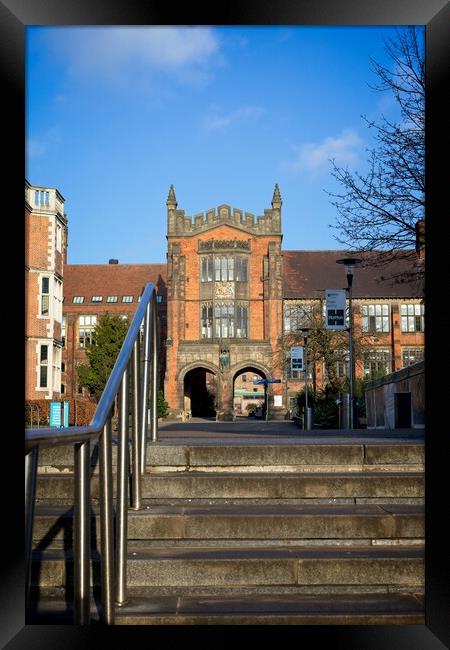 The Arches, Newcastle University Framed Print by Rob Cole