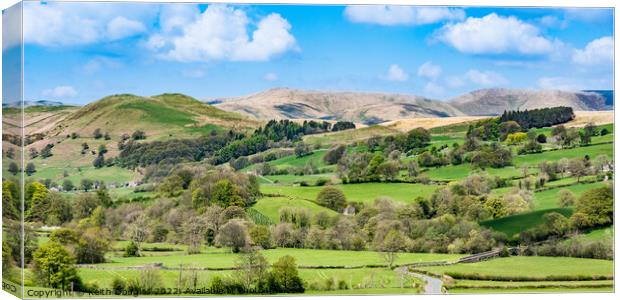 Dentdale in the Yorkshire Dales Canvas Print by Keith Douglas