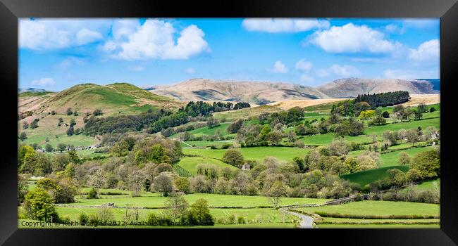 Dentdale in the Yorkshire Dales Framed Print by Keith Douglas