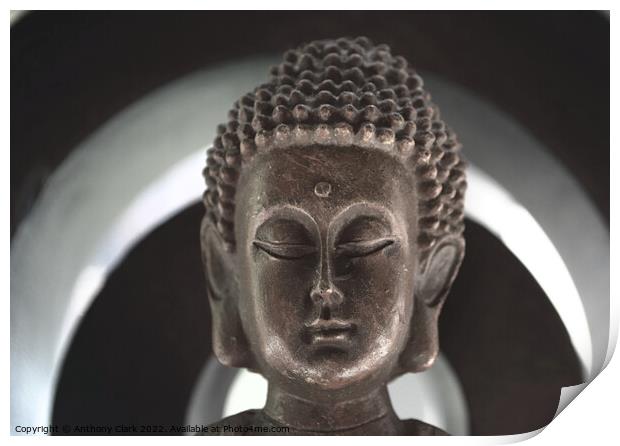 Thai Buddha Print by Anthony Clark