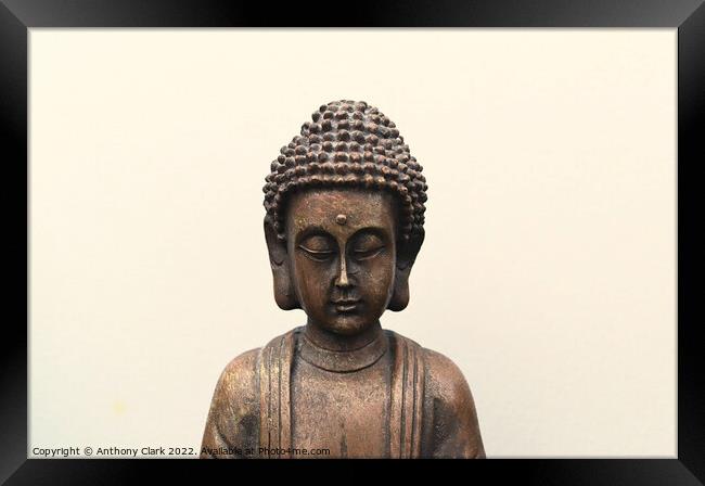 Thai Buddha Framed Print by Anthony Clark