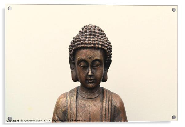Thai Buddha Acrylic by Anthony Clark