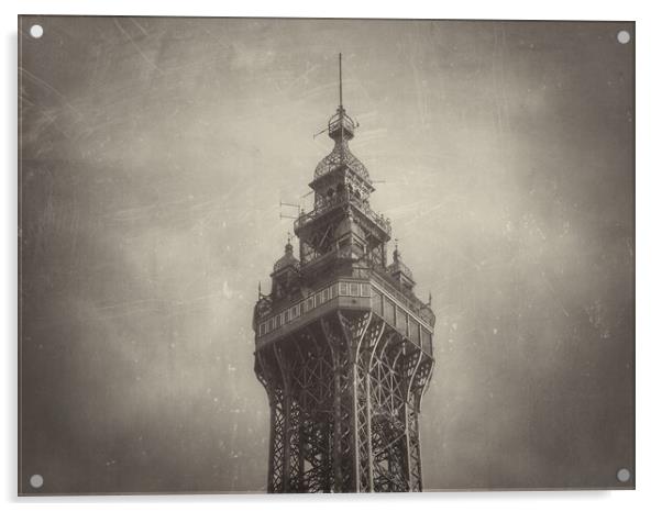Blackpool Tower  Acrylic by Victor Burnside