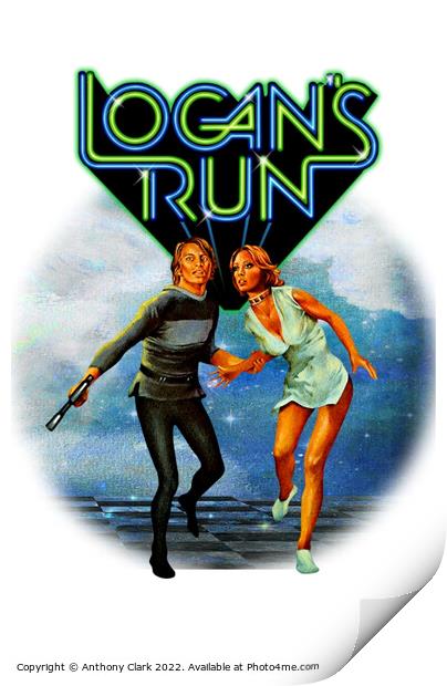 Logan's Run Print by Anthony Clark