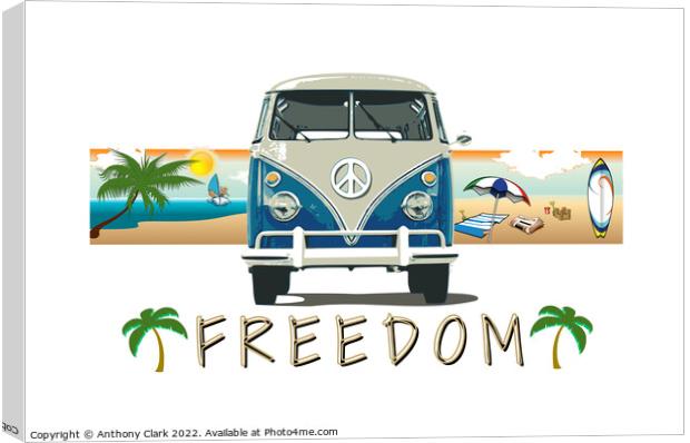 Freedom Canvas Print by Anthony Clark