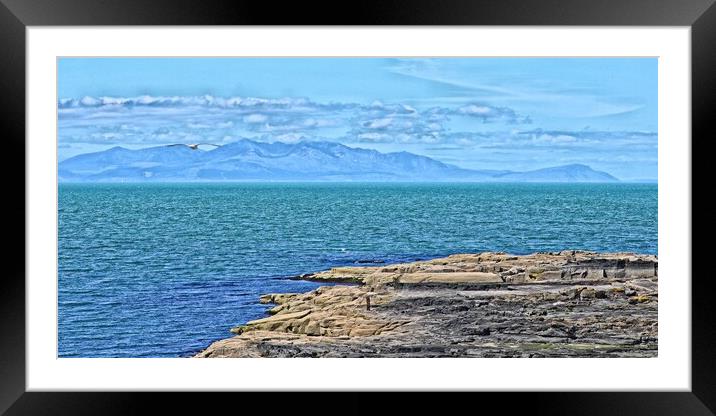 Arran, Firth of Clyde Framed Mounted Print by Allan Durward Photography