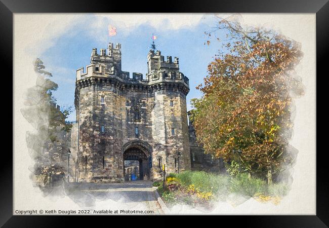 Lancaster Castle Framed Print by Keith Douglas