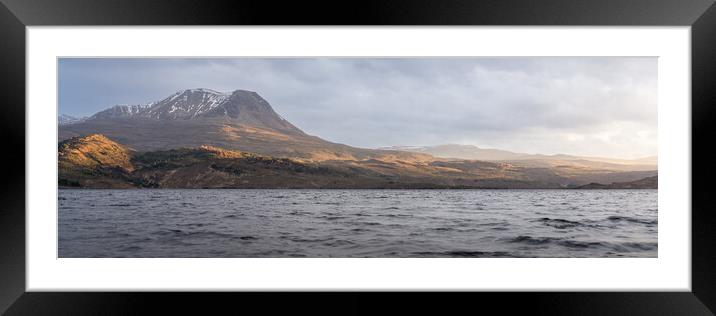 Loch Bad an Scalaig  Framed Mounted Print by Anthony McGeever