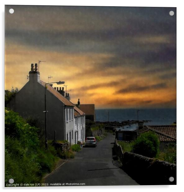 fife coast Acrylic by dale rys (LP)