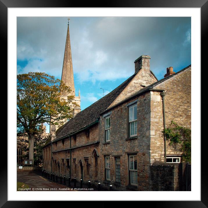England, Cotswolds, Burford Framed Mounted Print by Chris Rose