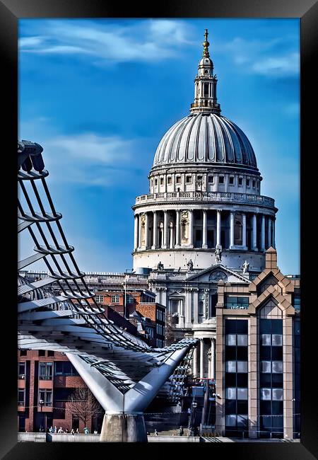 St Paul's Cathedral Framed Print by Joyce Storey