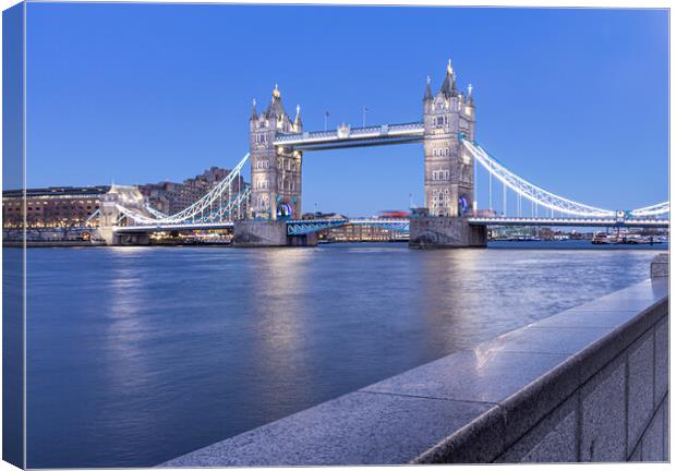 Tower Bridge Canvas Print by Kevin Winter