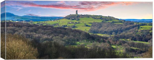 Castle Hill Panorama  Canvas Print by Alison Chambers