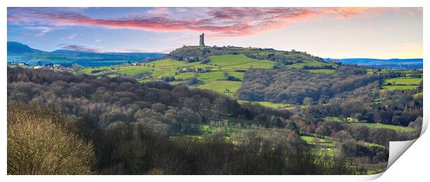 Castle Hill Panorama  Print by Alison Chambers