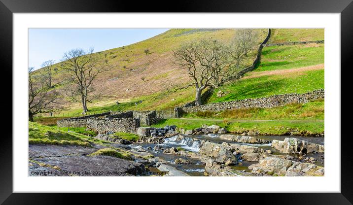 Barbondale Framed Mounted Print by Keith Douglas