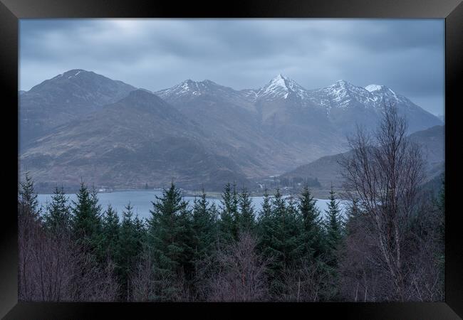 The five sisters of Kintail  Framed Print by Anthony McGeever