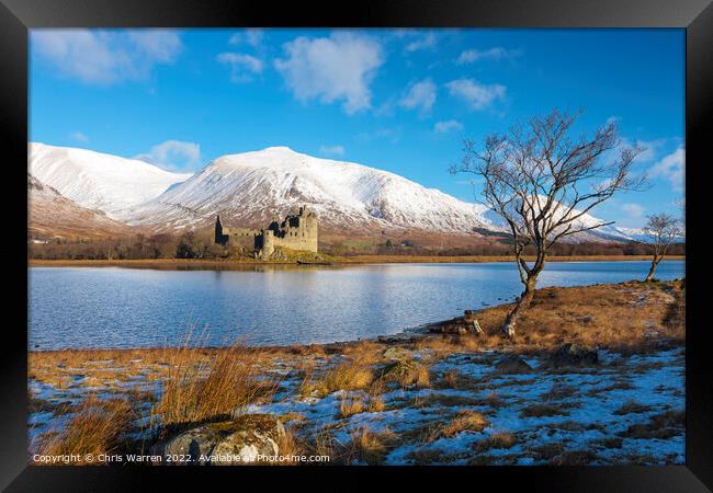 Kilchurn Castle Loch Awe Argyll and Bute Scotland  Framed Print by Chris Warren