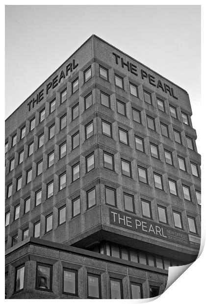 The Pearl, Newcastle upon Tyne Print by Rob Cole