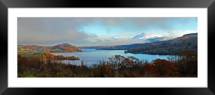 Scottish Loch Framed Mounted Print by Michael Hopes